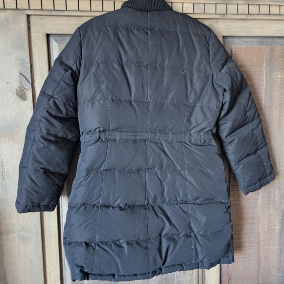 LOFT Long Puffer Coat Cinched Waste | Size Petite S - Picture 6 of 8